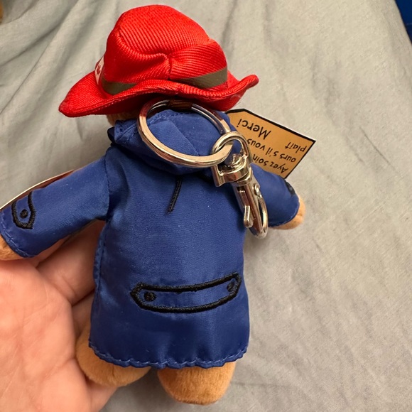 New with tag Paddington bear key chain/ stuffed toy - Picture 4 of 8